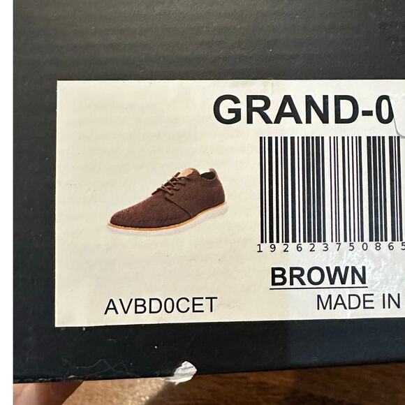Bruno Marc KnitFlex Breeze Mesh Oxford Sneakers Brown Men’s Size 10 NWT main image 6